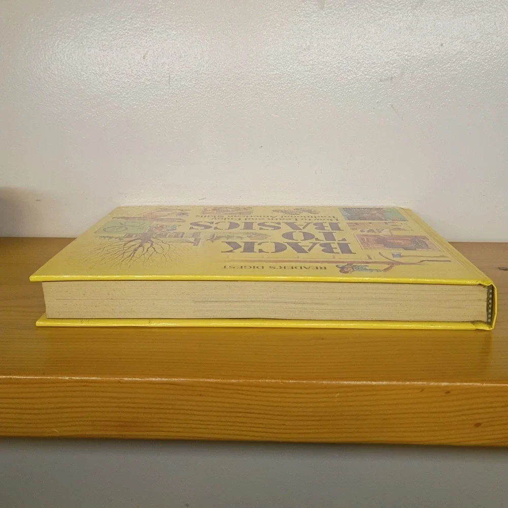 Reader's Digest Back To Basics Traditional American Skills 1981 Hardcover Book
